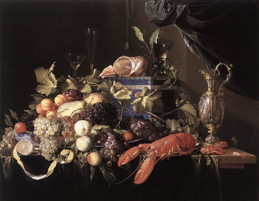 Still-Life with Fruit and Lobster sg